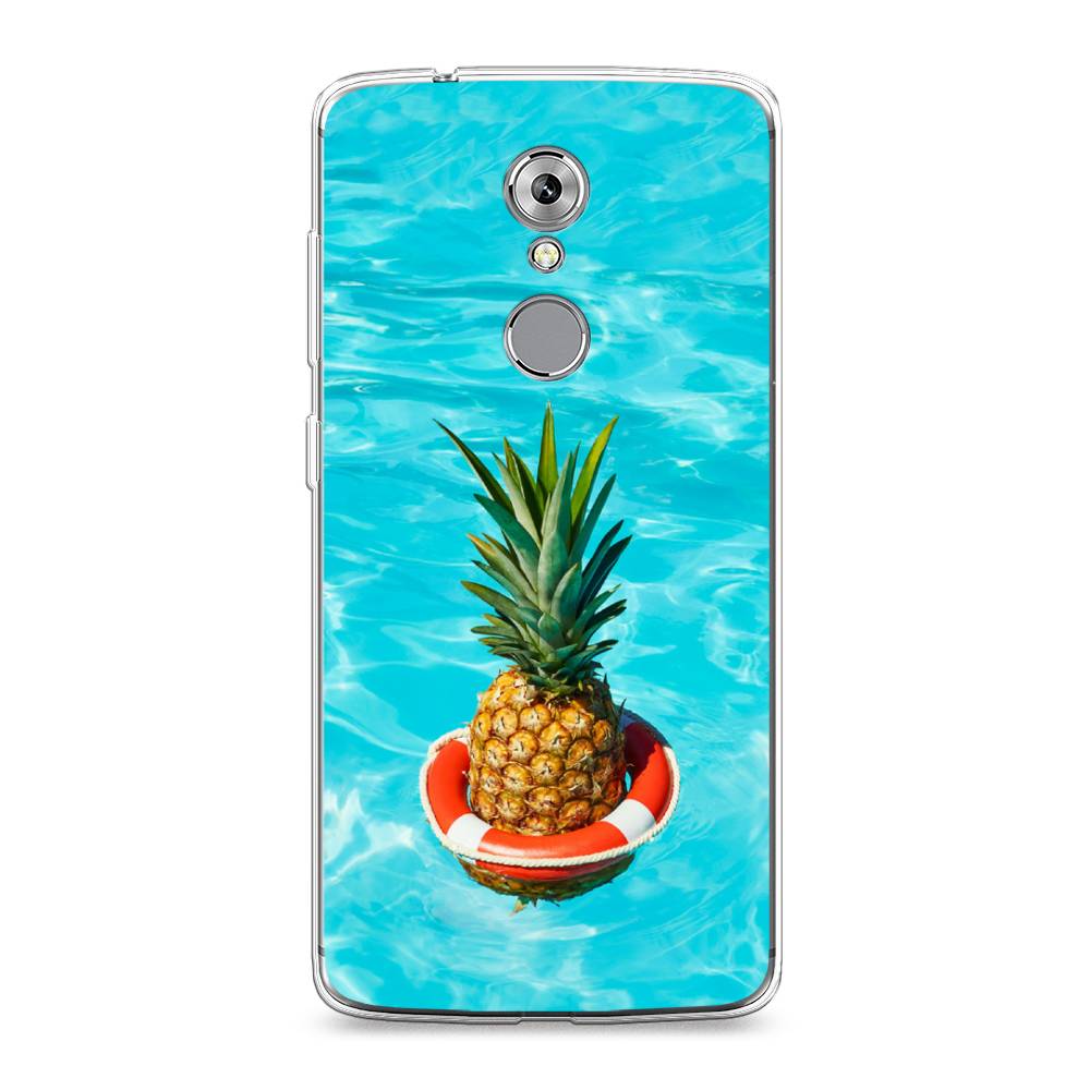 

Чехол Awog на ZTE Axon 7 / ЗТЕ Аксон 7 "Ананас в бассейне", Разноцветный, 131450-10
