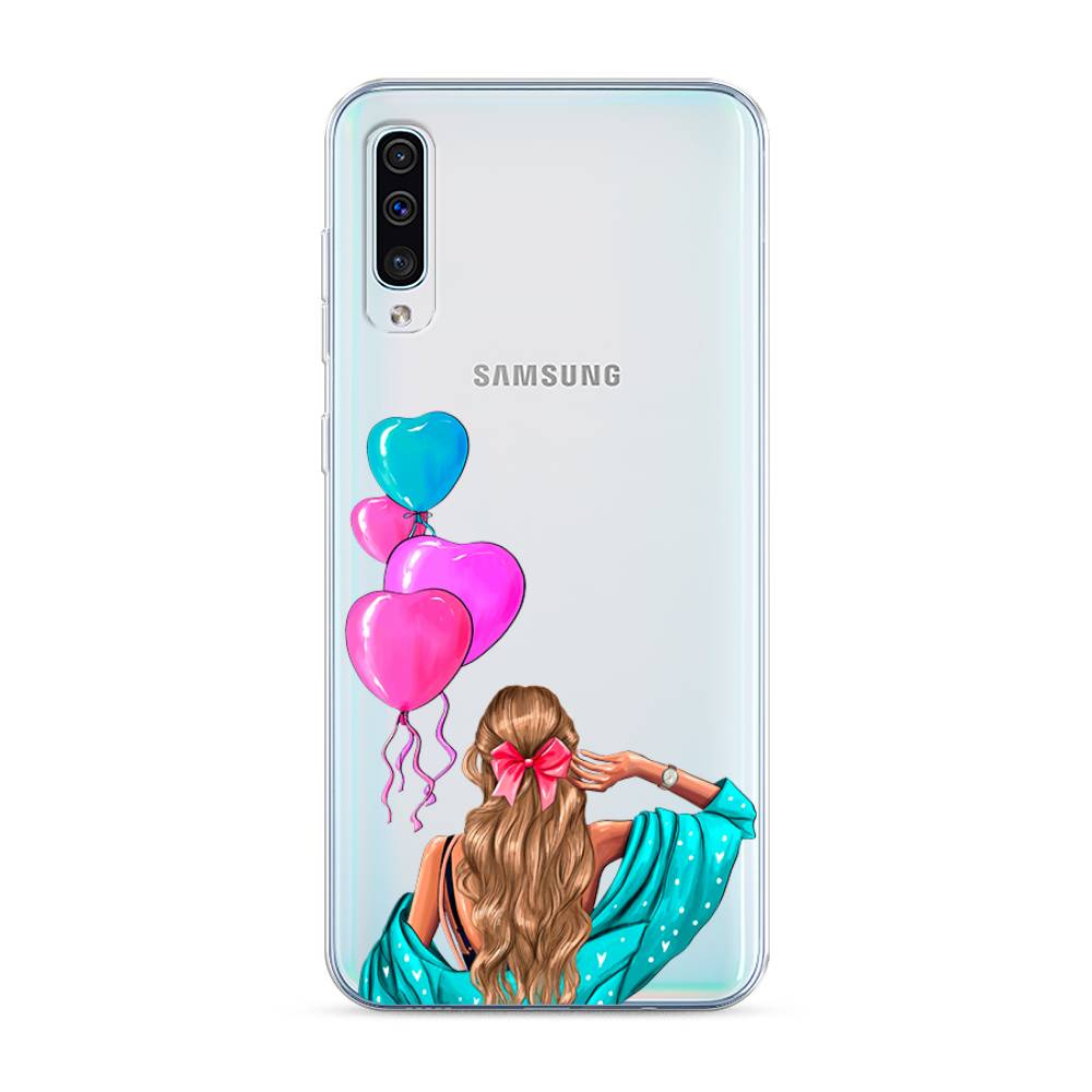 фото Силиконовый чехол "день рождения" на samsung galaxy a50 awog