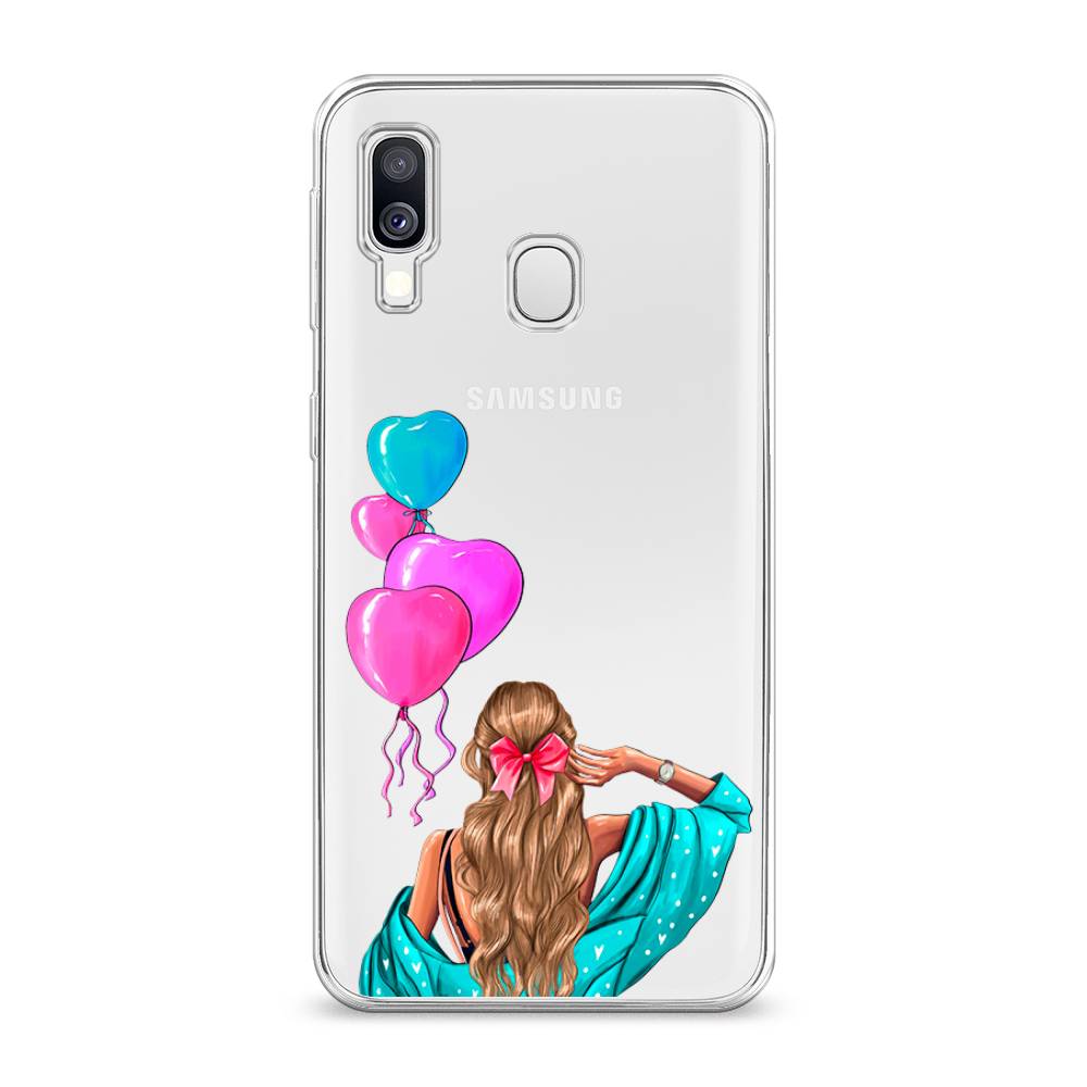 

Чехол Awog на Samsung Galaxy A40 "День Рождения", Разноцветный, 28050-7