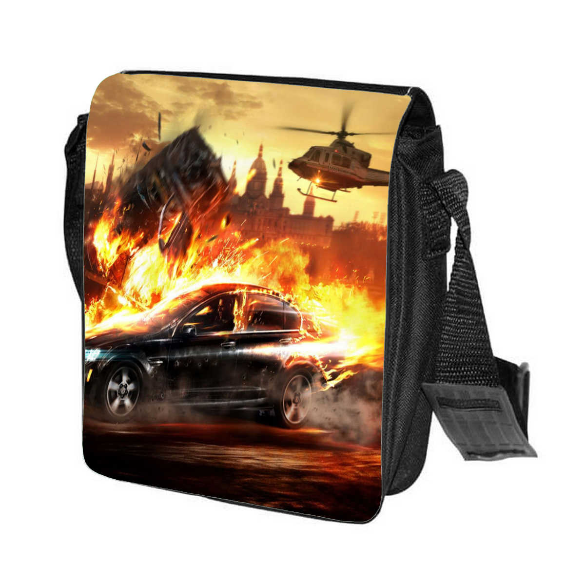 

Сумка унисекс CoolPodarok CN044103 черный, CN044103