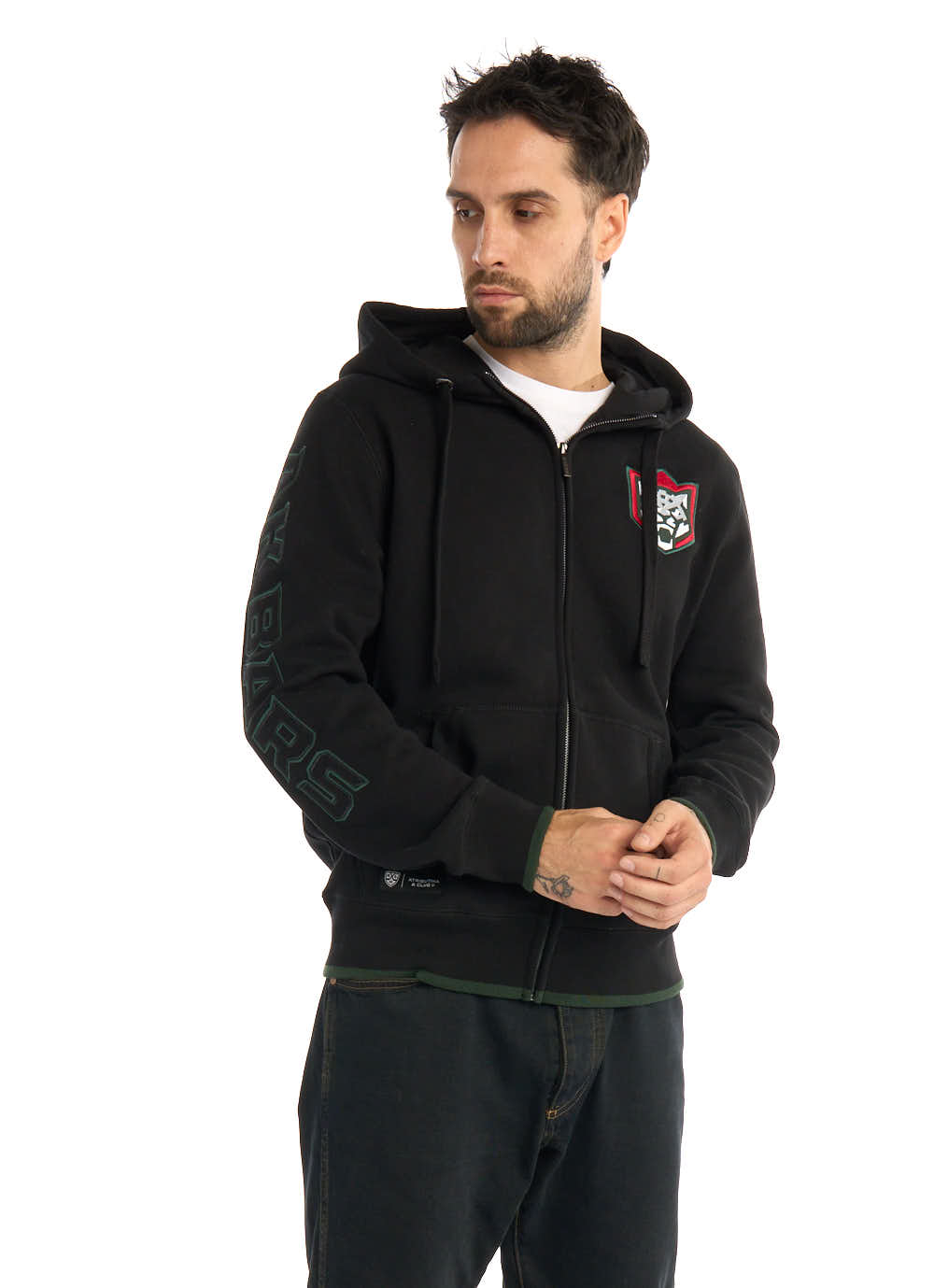 

Толстовка мужская Atributika&Club Ак Барс 14280 черная 3XL, Черный, Ак Барс 14280