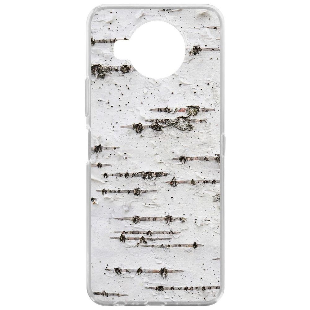 

Чехол-накладка Krutoff Clear Case Березка для Nokia 8.3 5G, Прозрачный