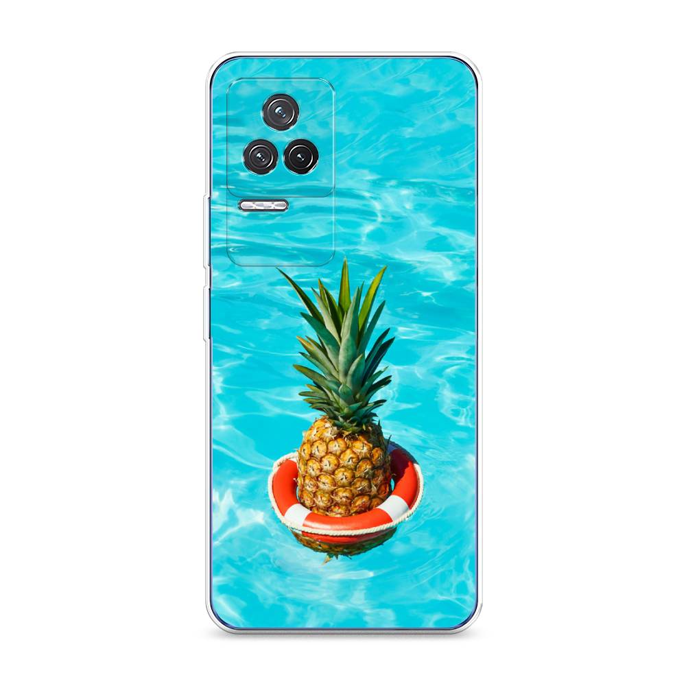 

Чехол Awog на Xiaomi Redmi K50 "Ананас в бассейне", Разноцветный, 312250-10