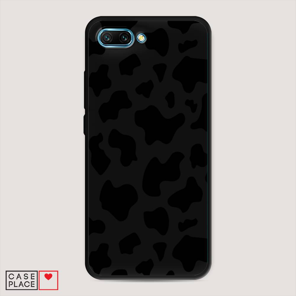 

Чехол Awog на Honor 10 "Пятна коровы черные", Черный, 65352-1