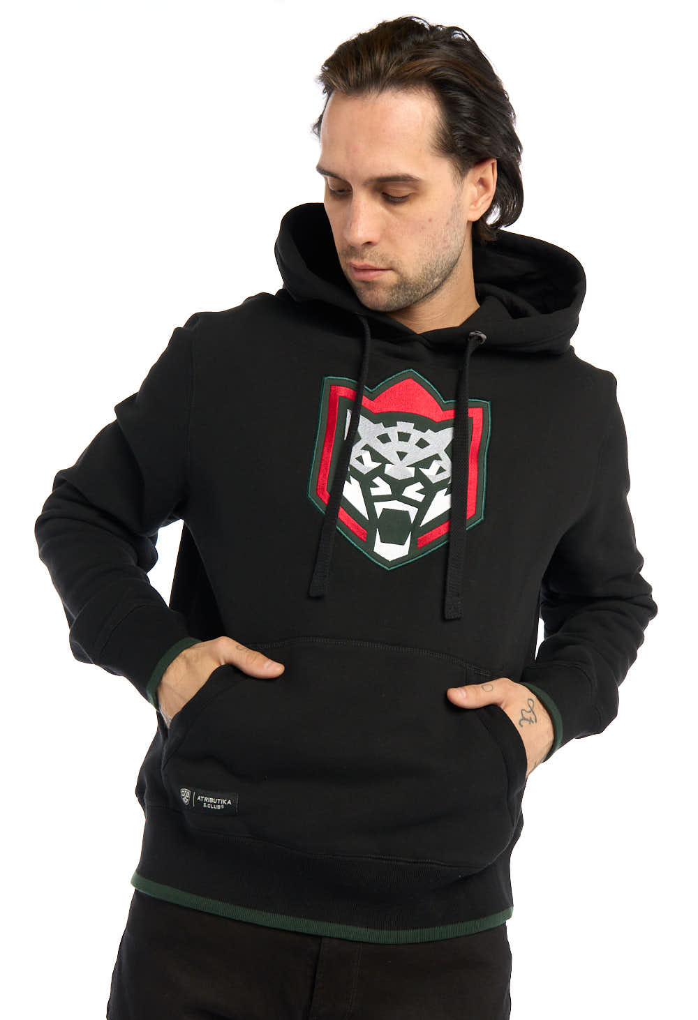 

Худи мужское Atributika&Club Ак Барс 14190 черное M, Черный, Ак Барс 14190