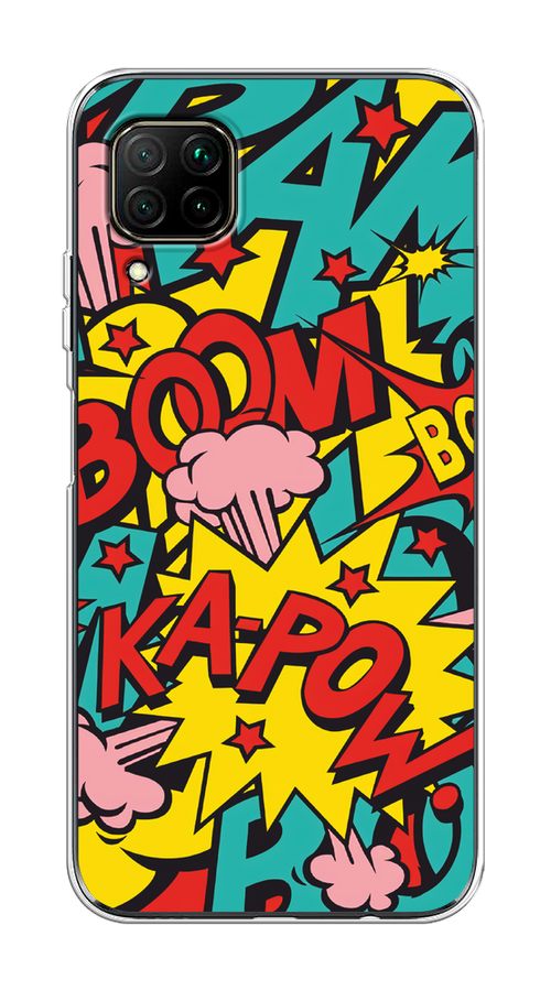 

Чехол Awog на Huawei Nova 6 SE "Постер pop art", Голубой;желтый;красный, 611750-9