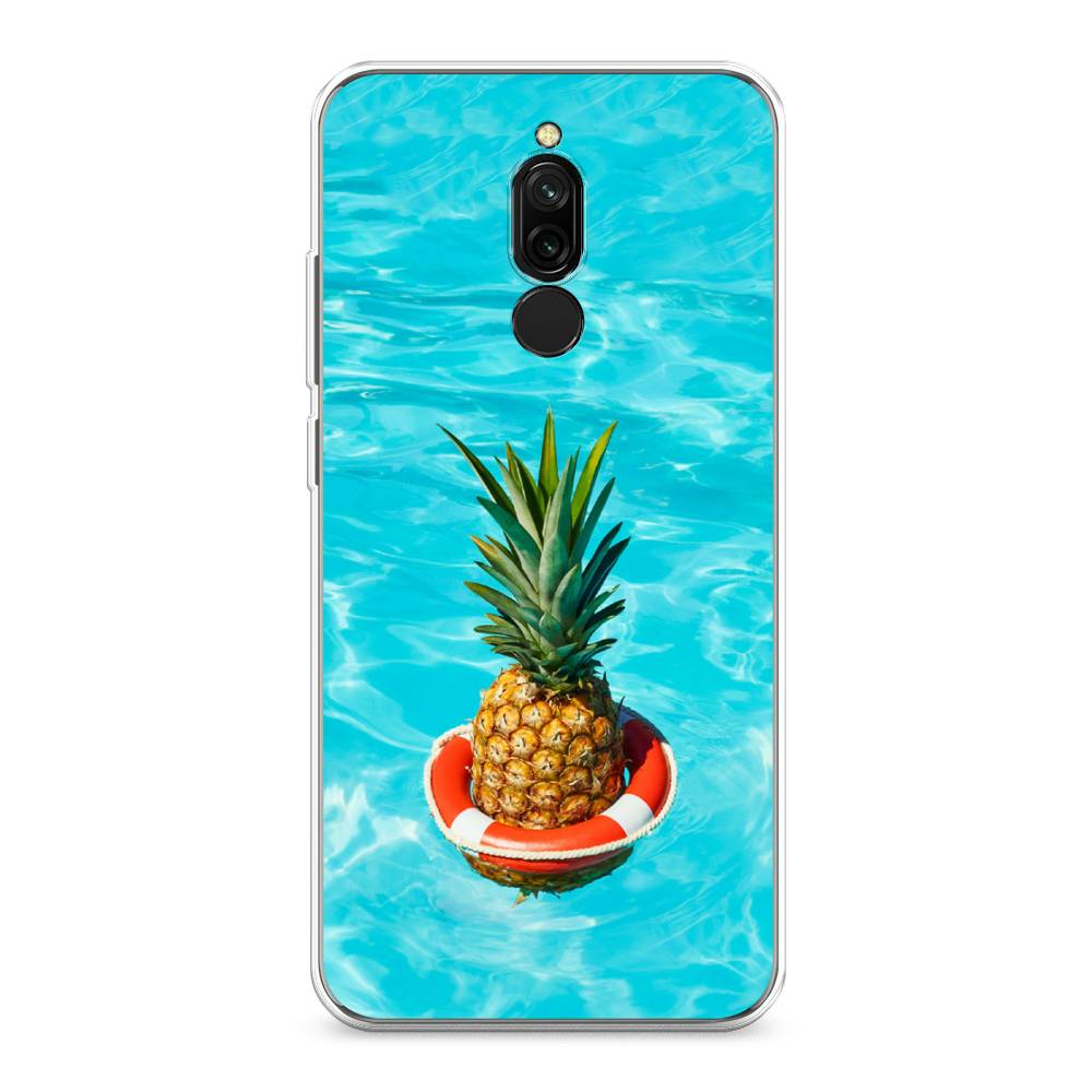 

Чехол Awog на Xiaomi Redmi 8 "Ананас в бассейне", Разноцветный, 37150-10