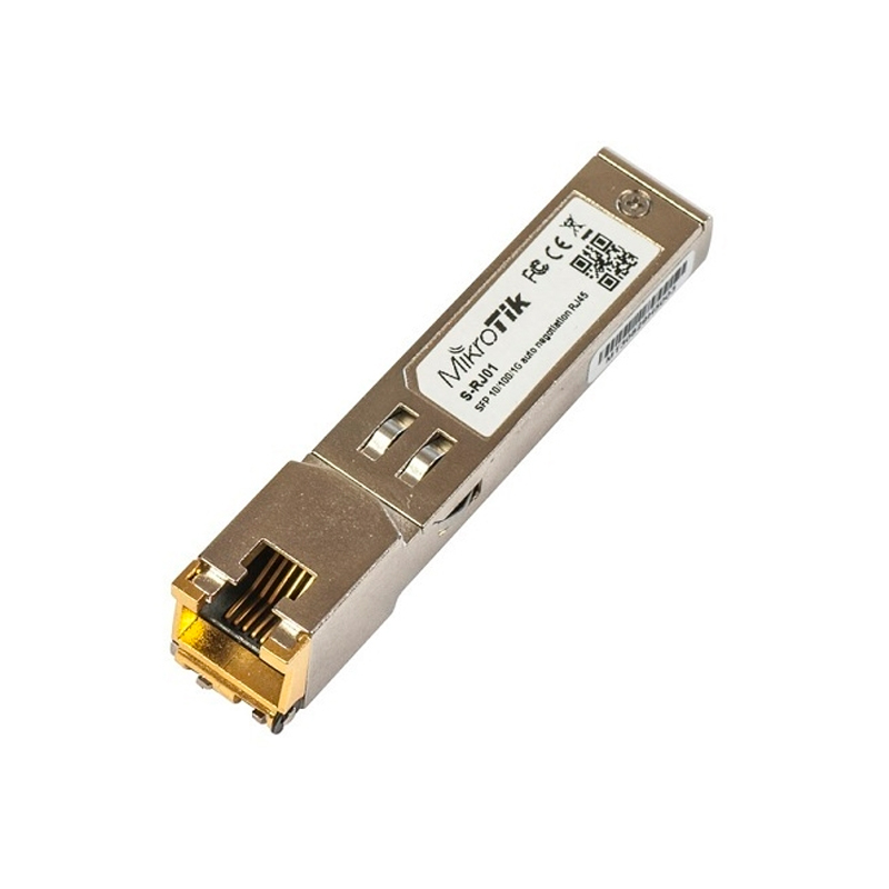 

Модуль Mikrotik S-RJ01 RJ45 SFP 10/100/1000M