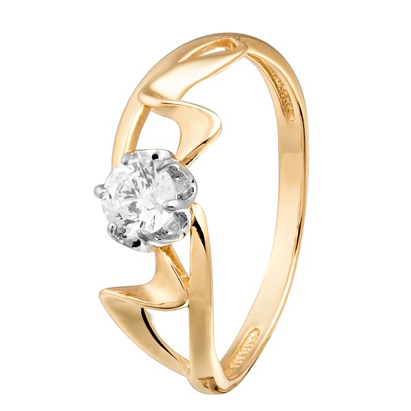 

Кольцо из золота р. 16 Александра кл1631-62, Swarovski, кл1631-62