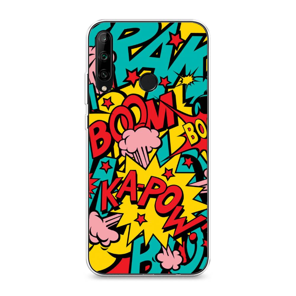 

Чехол Awog на Honor 9C "Постер pop art", Голубой;желтый;красный, 612550-9