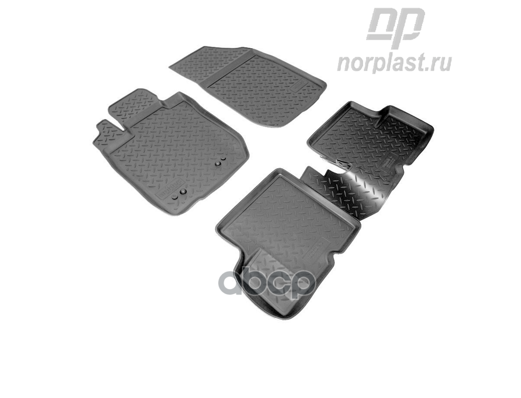 

NORPLAST Коврики салона Renault Duster 4WD 2010 г.в полиуретан "NORPLAST" 1шт