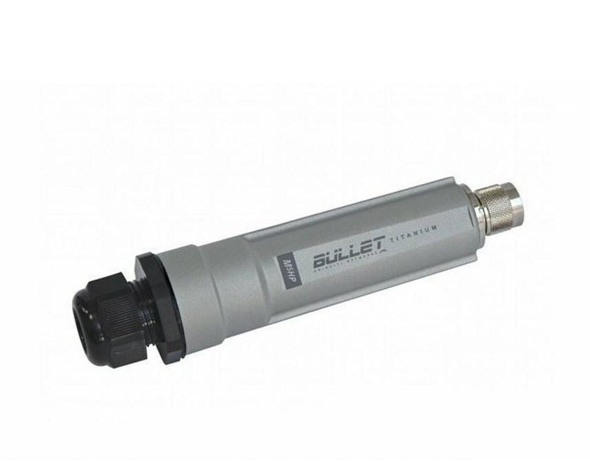 

Точка доступа Wi-Fi Ubiquiti Bullet M5 Titanium Gray (BM5-TI), Bullet M5 Titanium