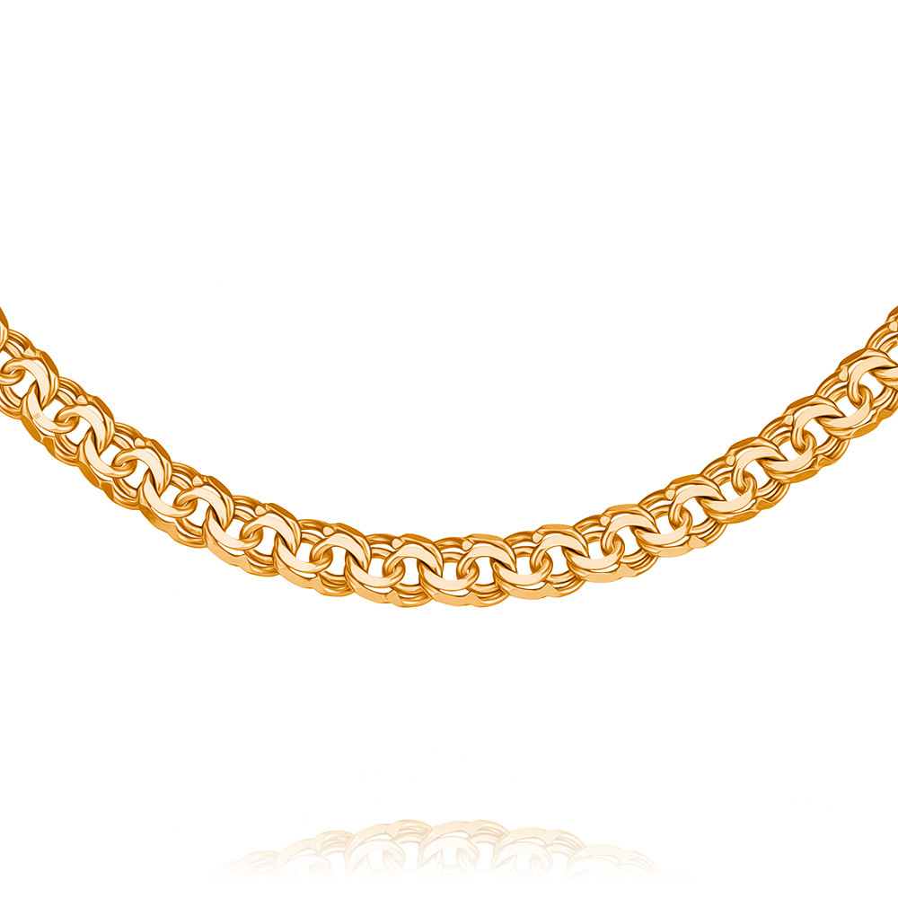 Цепочка из красного золота 50 см ADAMAS ЦГРП260СА6-А51