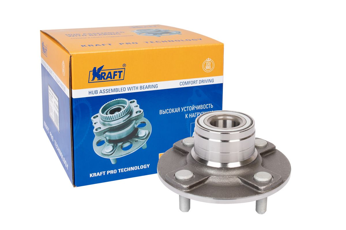 

Ступица KRAFT в сборе задняя Nissan Primera (96-), Almera N15 (00-) без ABS