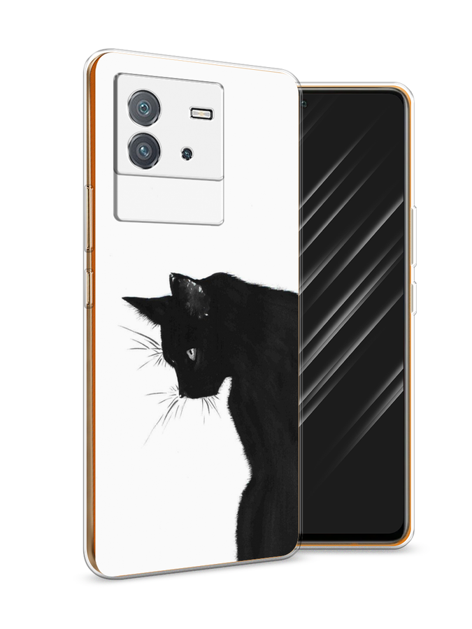 

Чехол Awog на Vivo iQOO Neo6 "Black cat", Разноцветный, 266850-1