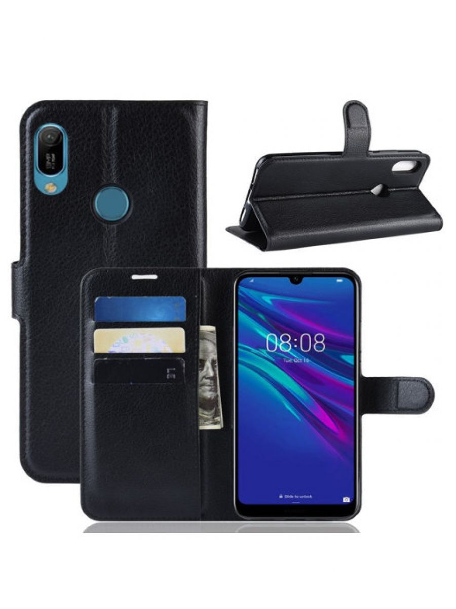 

Чехол Wallet для смартфона Huawei Y6 2019 черный
