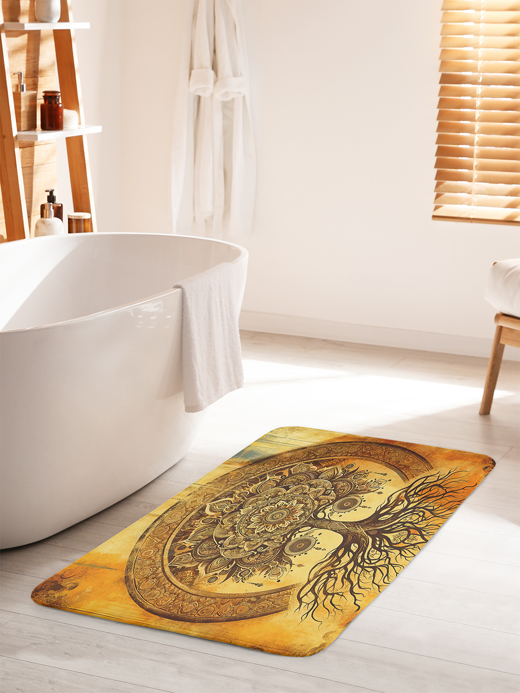 

Коврик для ванной туалета душа JoyArty "Дерево жизни", bath_sd1654_60x100