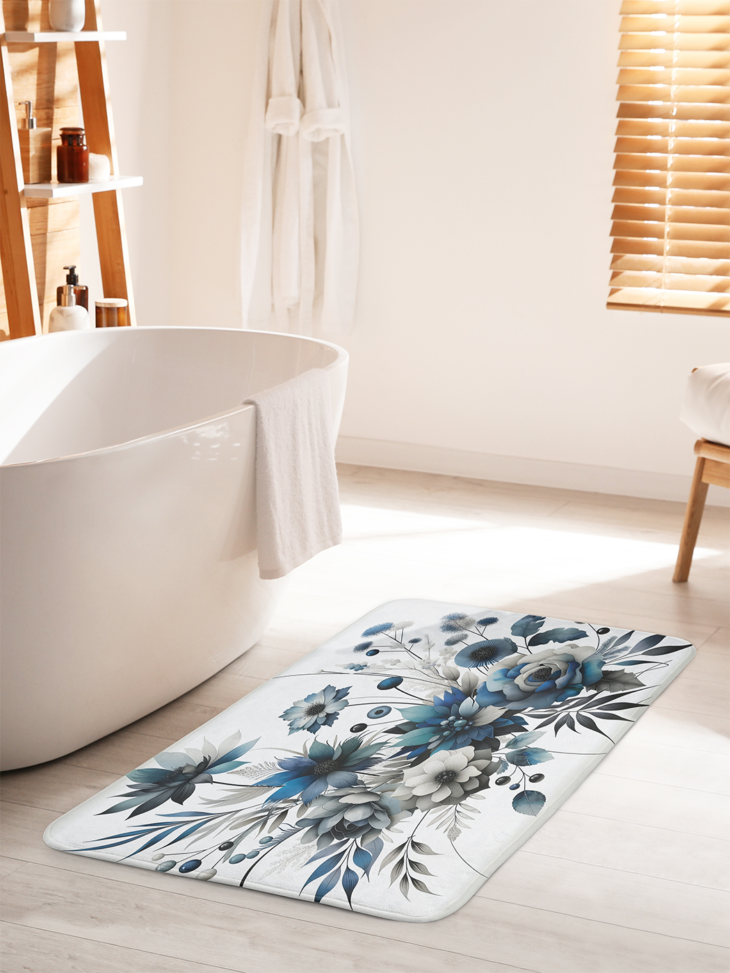 

Коврик для ванной туалета душа JoyArty "Роза в букете", bath_sd1640_60x100