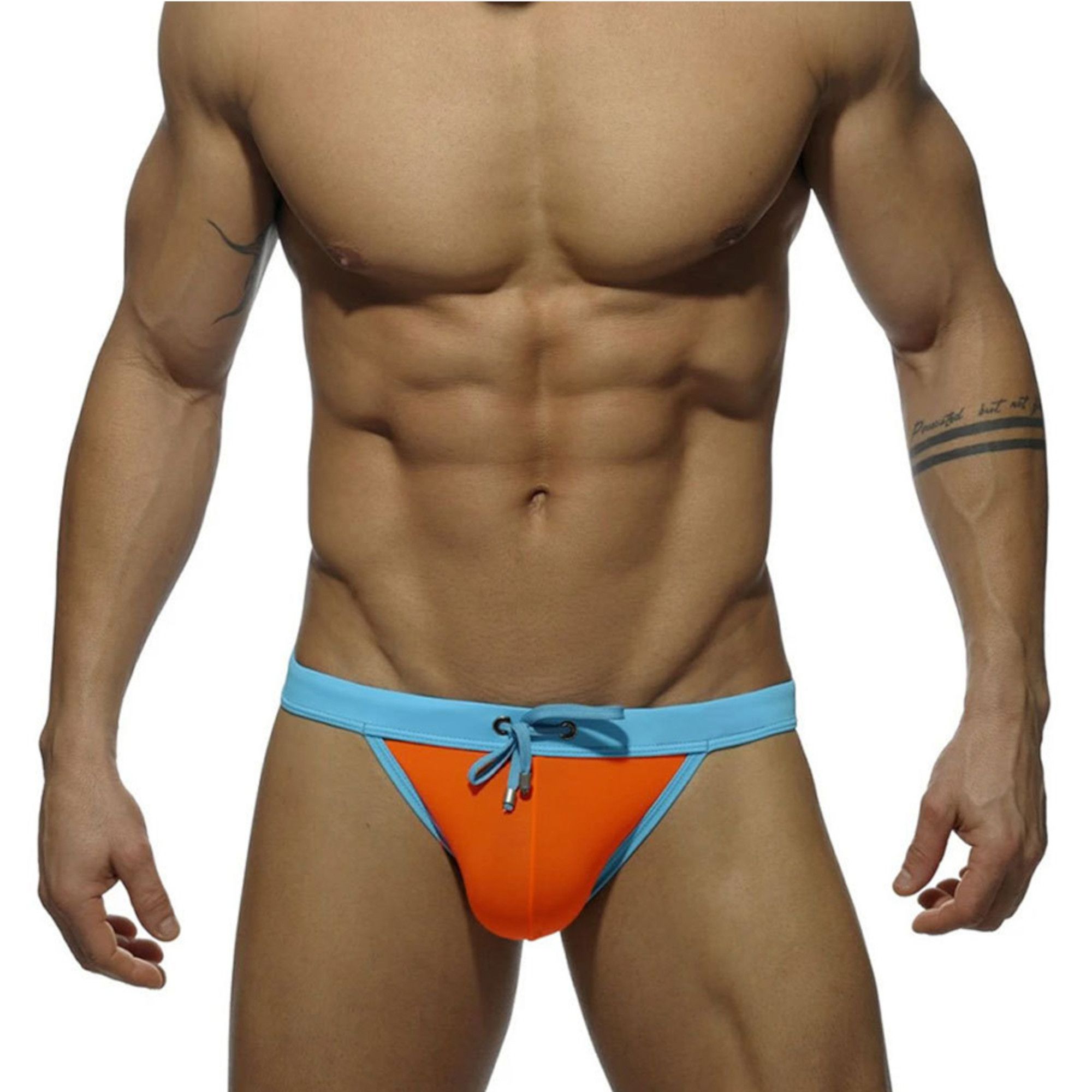 

Плавки мужские ROMEO ROSSI RR6647-21 оранжевые M, Оранжевый, RR6647-21