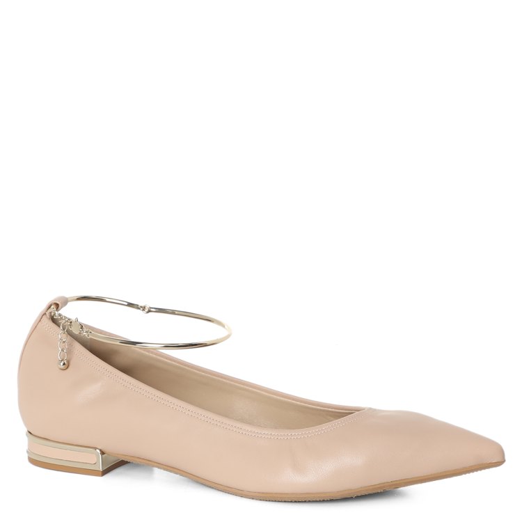 

Балетки женские Casadei 1A234U010 бежевые 40 EU, 1A234U010
