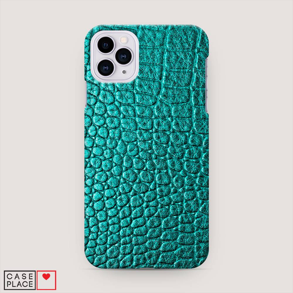

Пластиковый чехол "Бирюзовая змея" на Apple iPhone 11 Pro Max, 12220-2