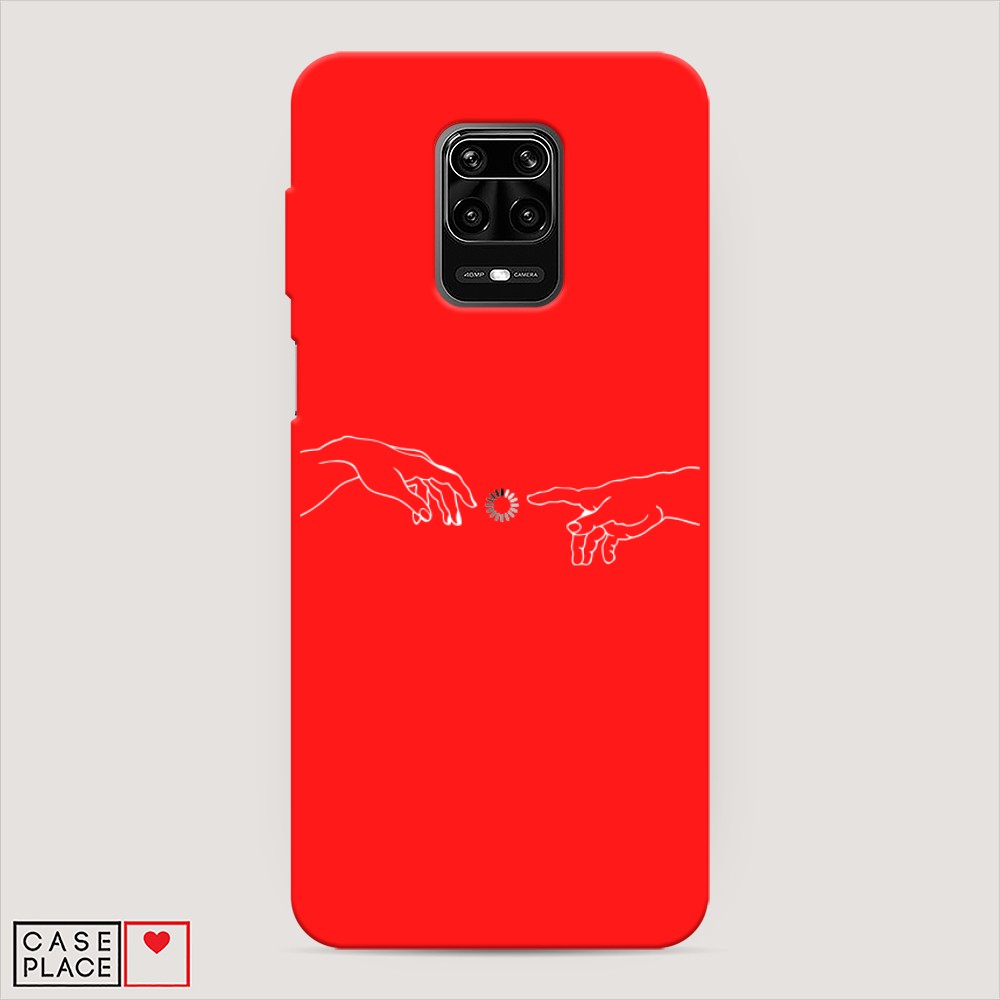 фото Матовый силиконовый чехол "загрузка творения" на xiaomi redmi note 9s awog