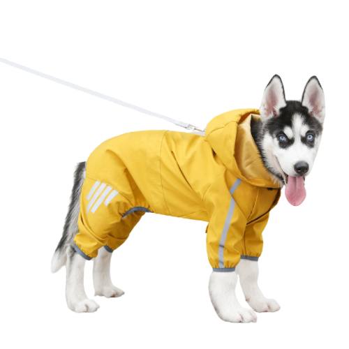 Дождевик для собак SPLOOT, размер XL, унисекс, желтый, длина спины 34 см