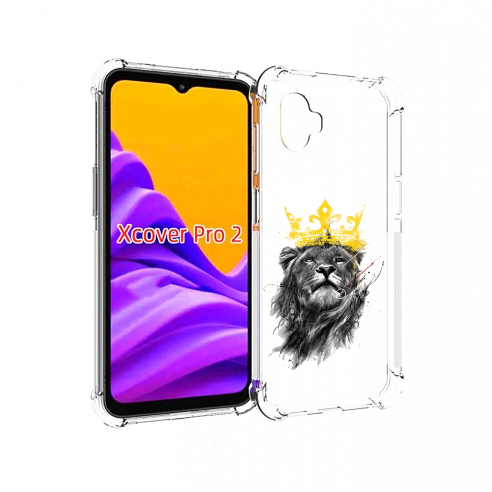 

Чехол MyPads король-лев для Samsung Galaxy Xcover Pro 2, Прозрачный, Tocco