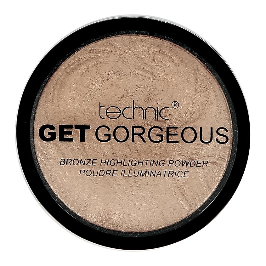 фото Хайлайтер для лица technic get gorgeous highlighting powder тон bronze