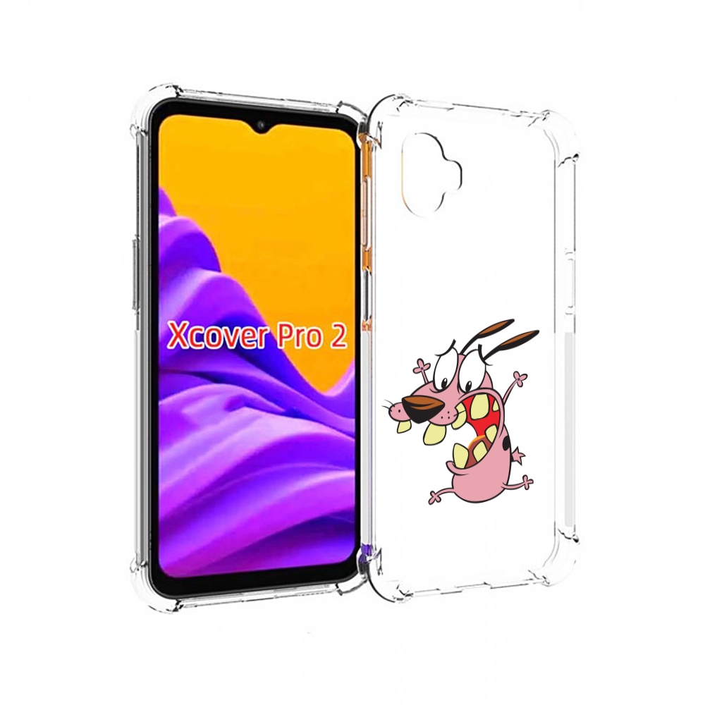 

Чехол MyPads зубастый бобик для Samsung Galaxy Xcover Pro 2, Прозрачный, Tocco