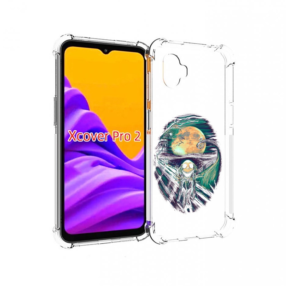 

Чехол MyPads зубастое существо абстракция для Samsung Galaxy Xcover Pro 2, Прозрачный, Tocco