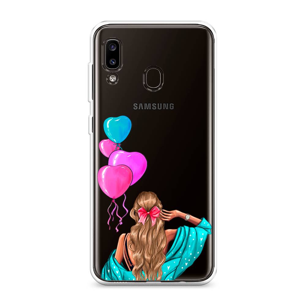 фото Силиконовый чехол "день рождения" на samsung galaxy a20 awog