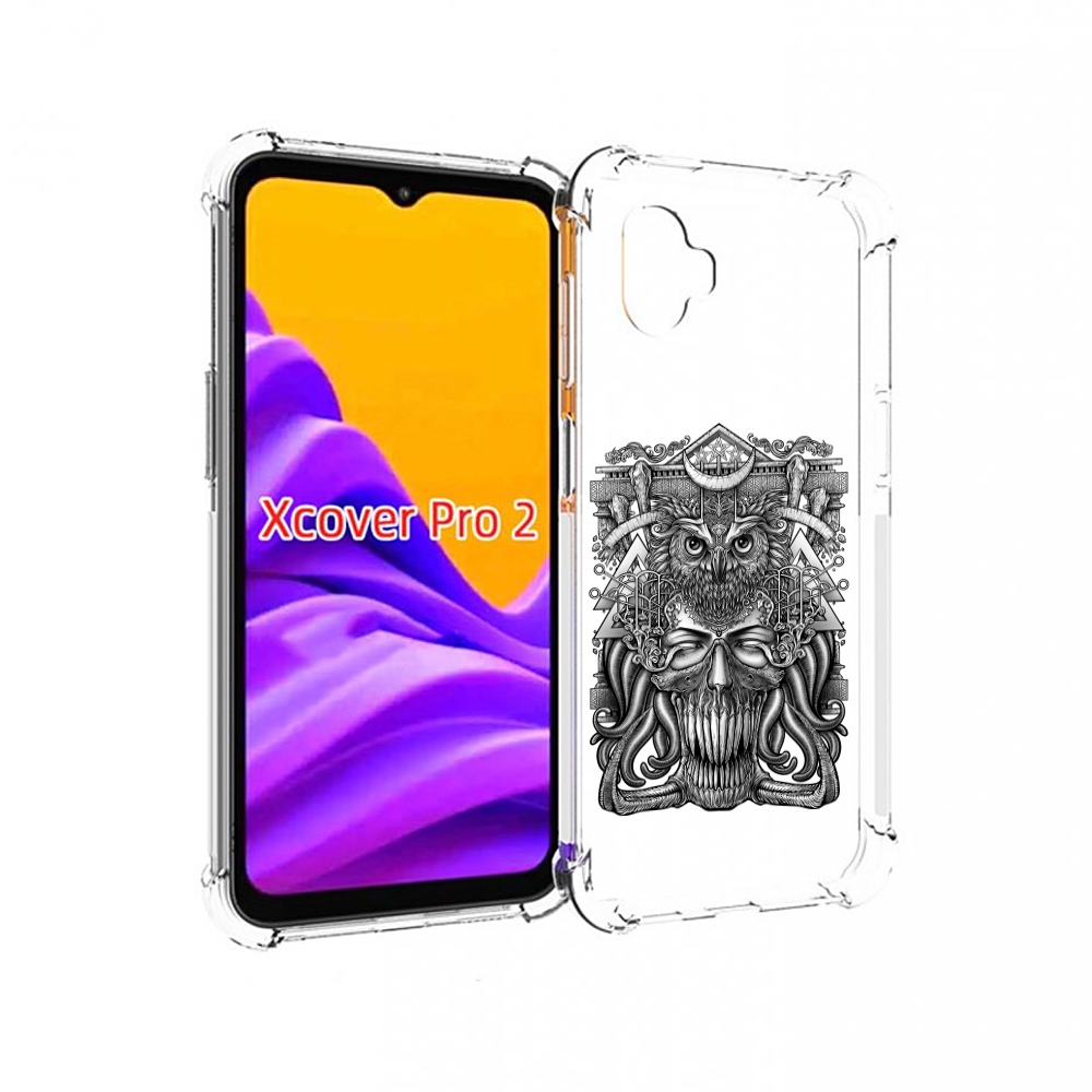 

Чехол MyPads зубастая сова для Samsung Galaxy Xcover Pro 2, Прозрачный, Tocco