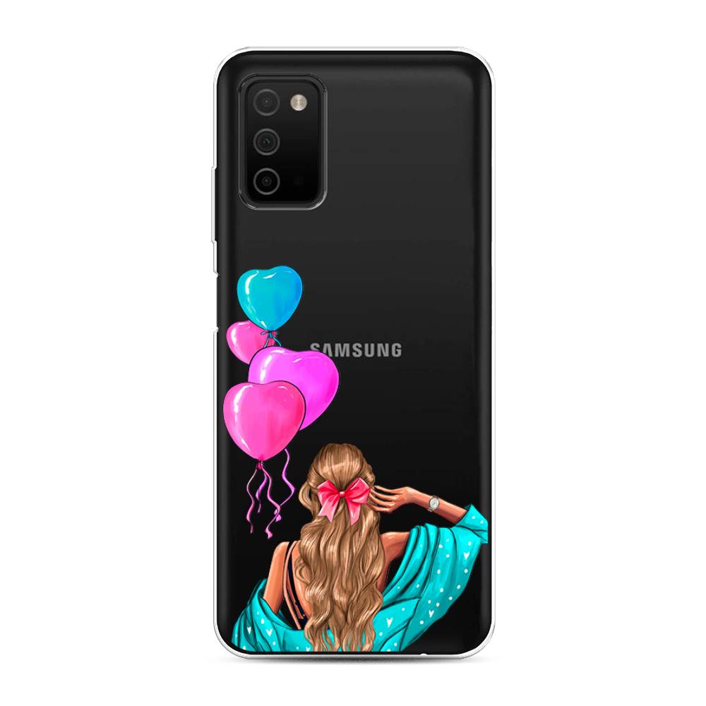 фото Силиконовый чехол "день рождения" на samsung galaxy a03s awog