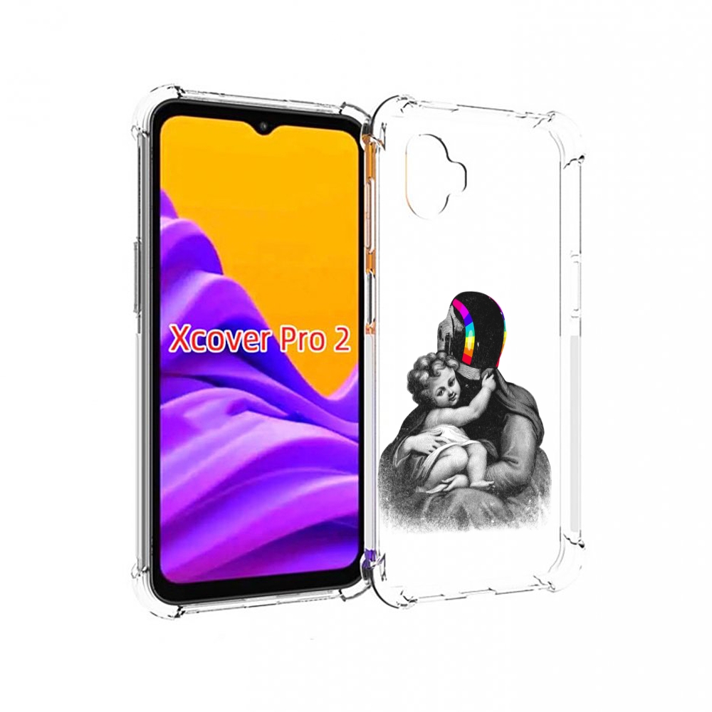 

Чехол MyPads защитник в шлеме для Samsung Galaxy Xcover Pro 2, Прозрачный, Tocco