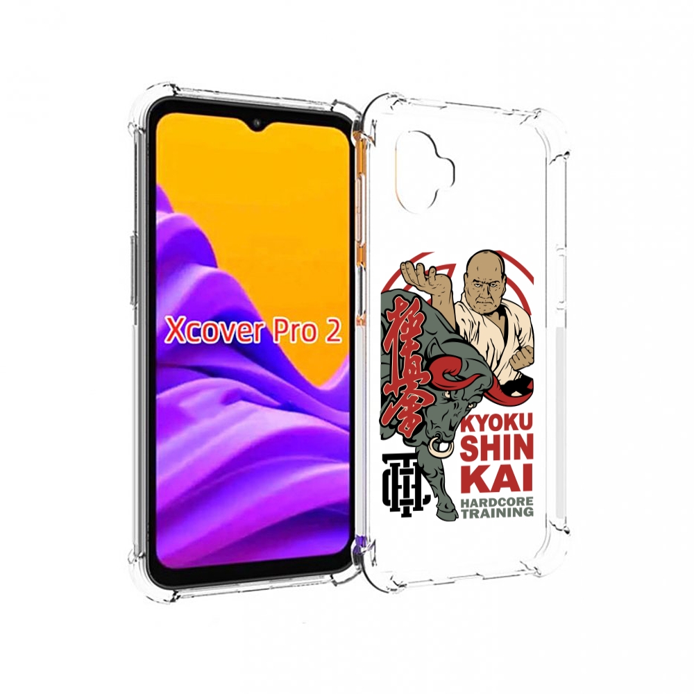 

Чехол MyPads единоборства рисунок для Samsung Galaxy Xcover Pro 2, Прозрачный, Tocco