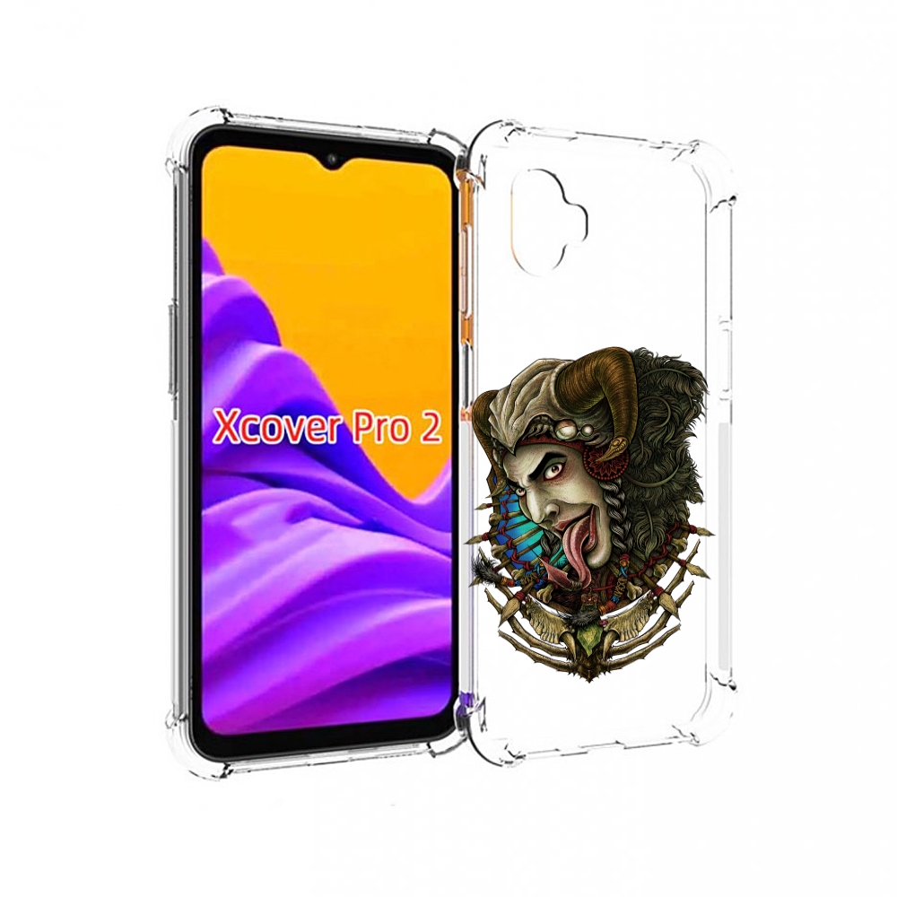 

Чехол MyPads длинный язык для Samsung Galaxy Xcover Pro 2, Прозрачный, Tocco