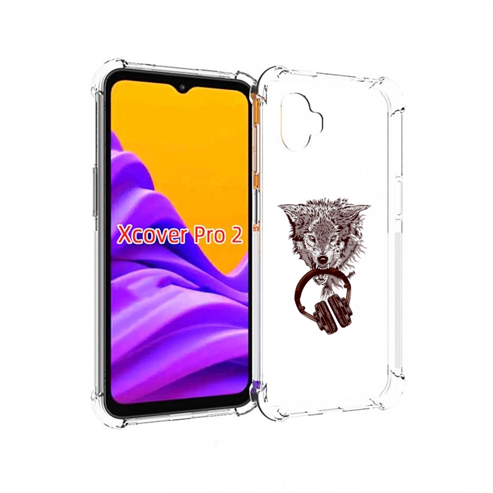 

Чехол MyPads дикий волк для Samsung Galaxy Xcover Pro 2, Прозрачный, Tocco
