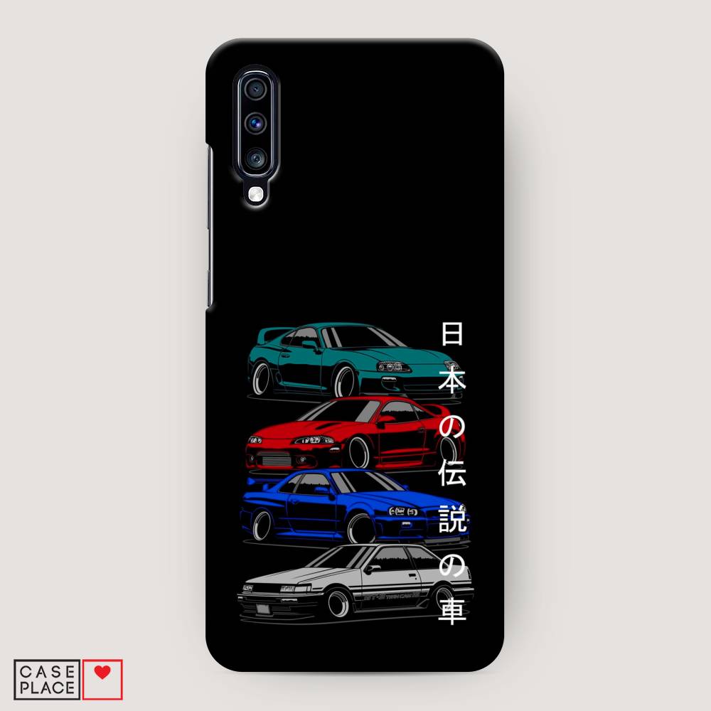 

Пластиковый чехол "JDM Legend cars" на Samsung Galaxy A70, 28120-4