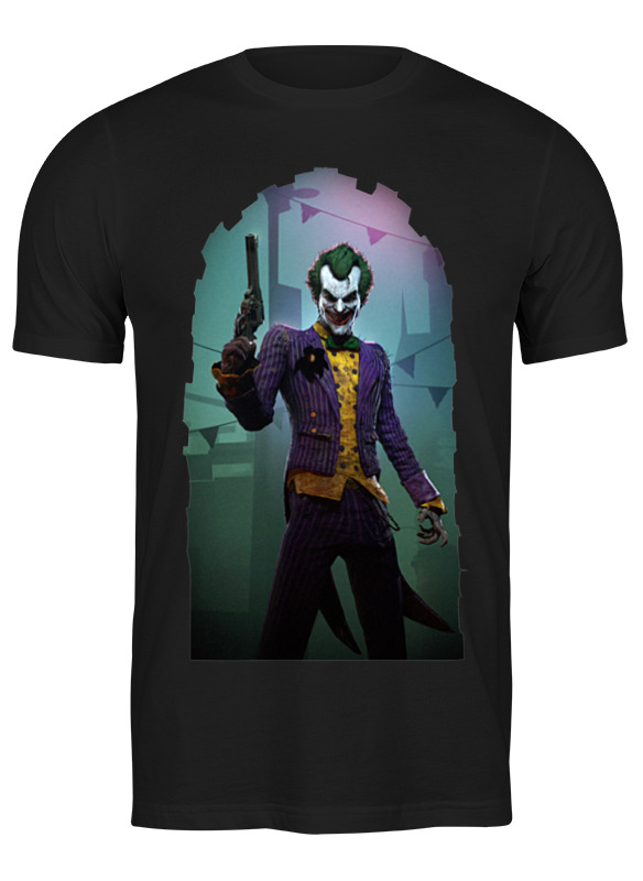 

Футболка мужская Printio The joker черная 2XL, The joker