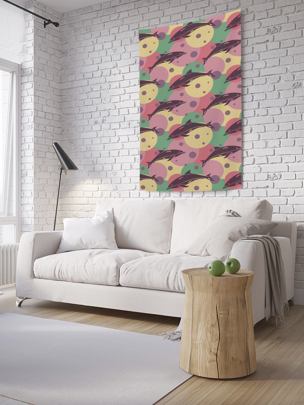 

Вертикальное фотопанно на стену JoyArty Косяки рыбок 150x200 см, Косяки рыбок