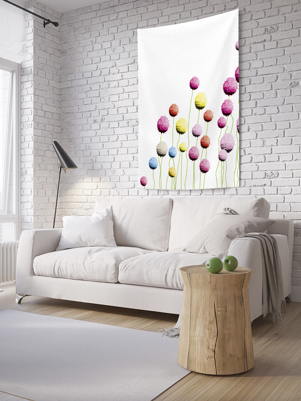 

Вертикальное фотопанно на стену JoyArty Красочные воздушные шары 150x200 см, Красочные воздушные шары