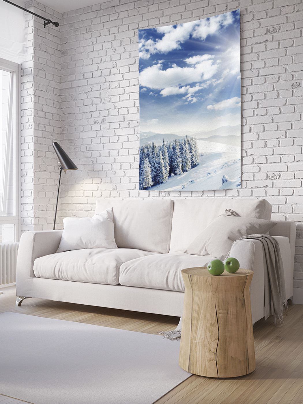 

Вертикальное фотопанно на стену JoyArty Зимняя сказка 150x200 см, Зимняя сказка