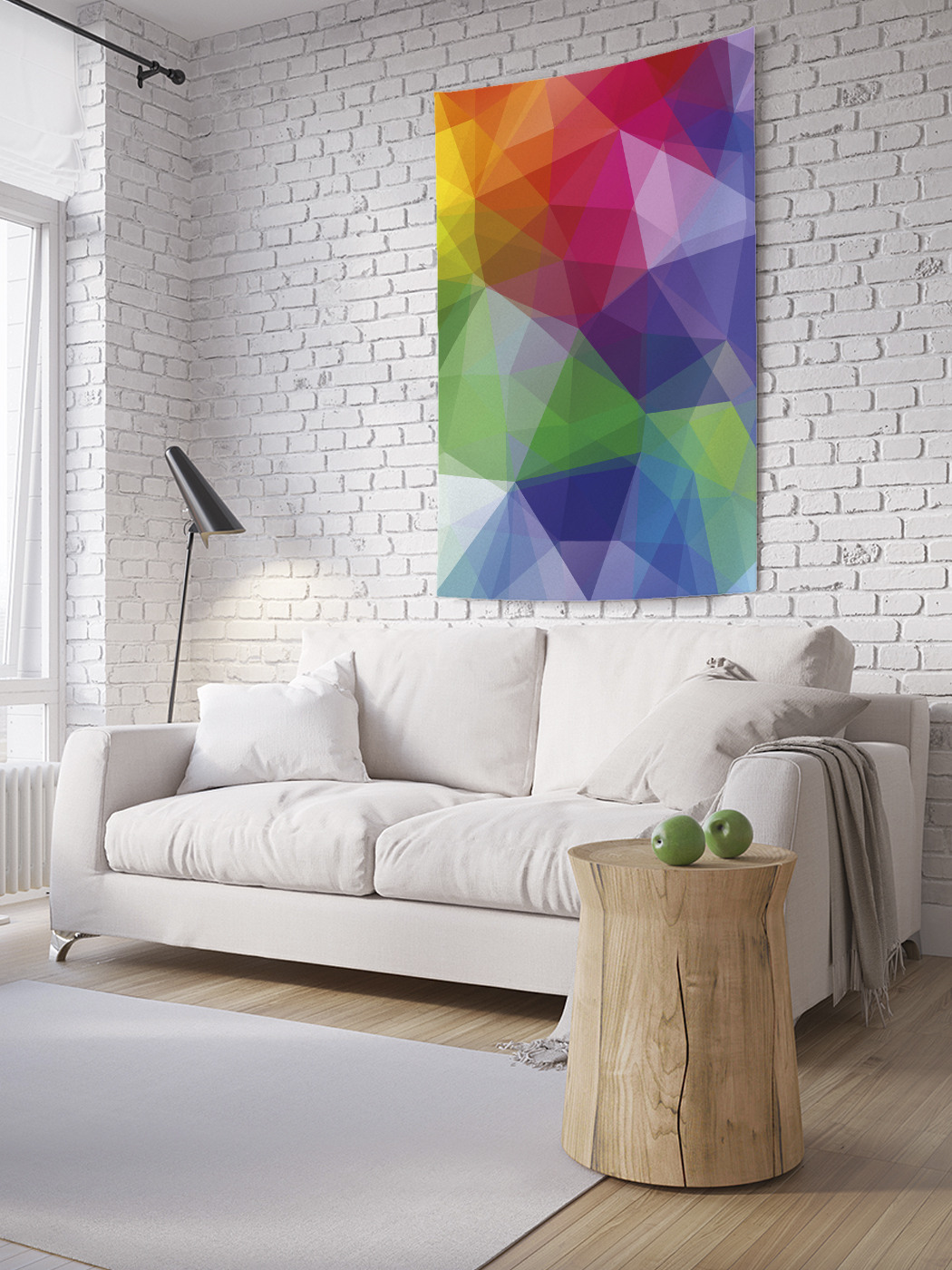 

Вертикальное фотопанно на стену JoyArty Радужные преломления 150x200 см, Радужные преломления