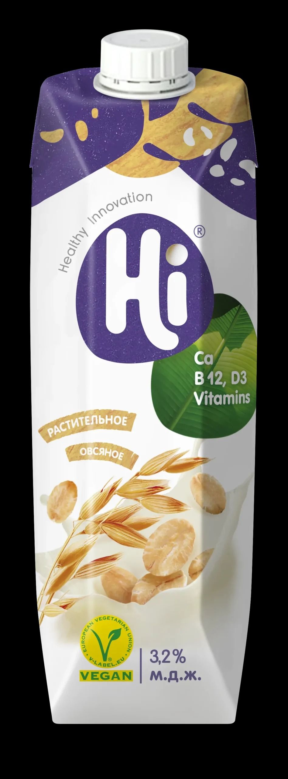 

Напиток овсяный Hi 3,2% 1 л
