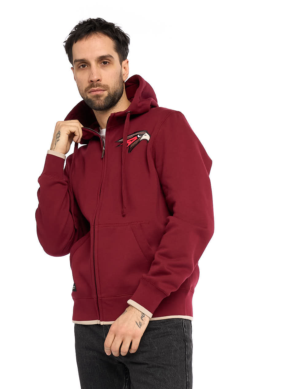 

Толстовка мужская Atributika&Club Авангард 111380 бордовая 2XL, Бордовый, Авангард 111380