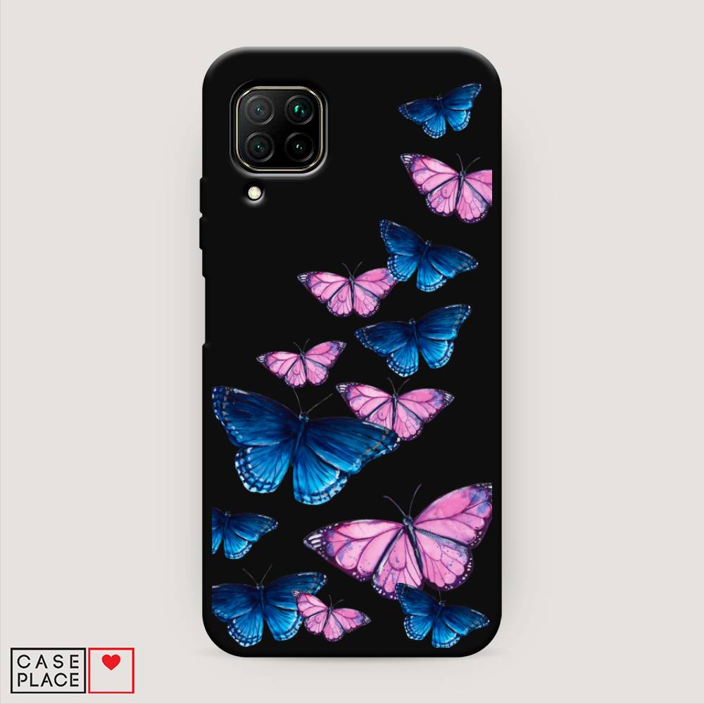 фото Чехол awog "полет бабочек" для huawei p40 lite