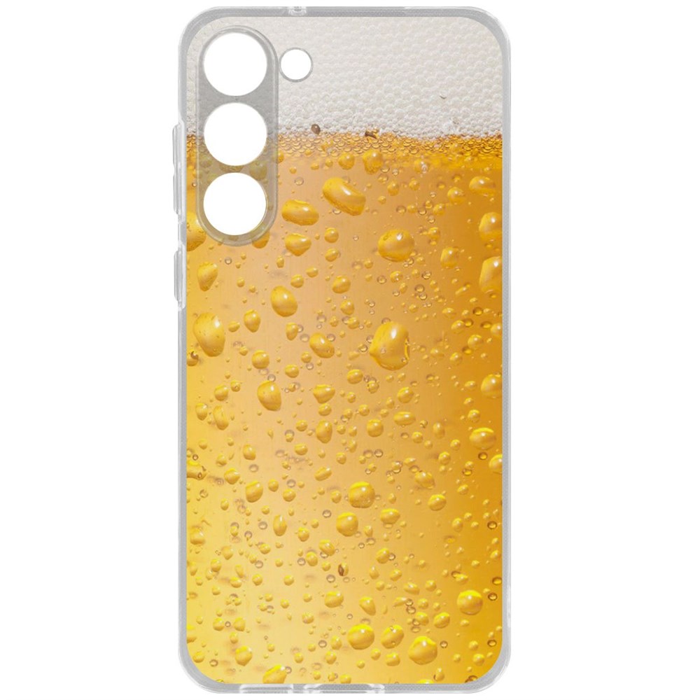 

Чехол-накладка Krutoff Clear Case Пенное для Samsung Galaxy S23+, Прозрачный