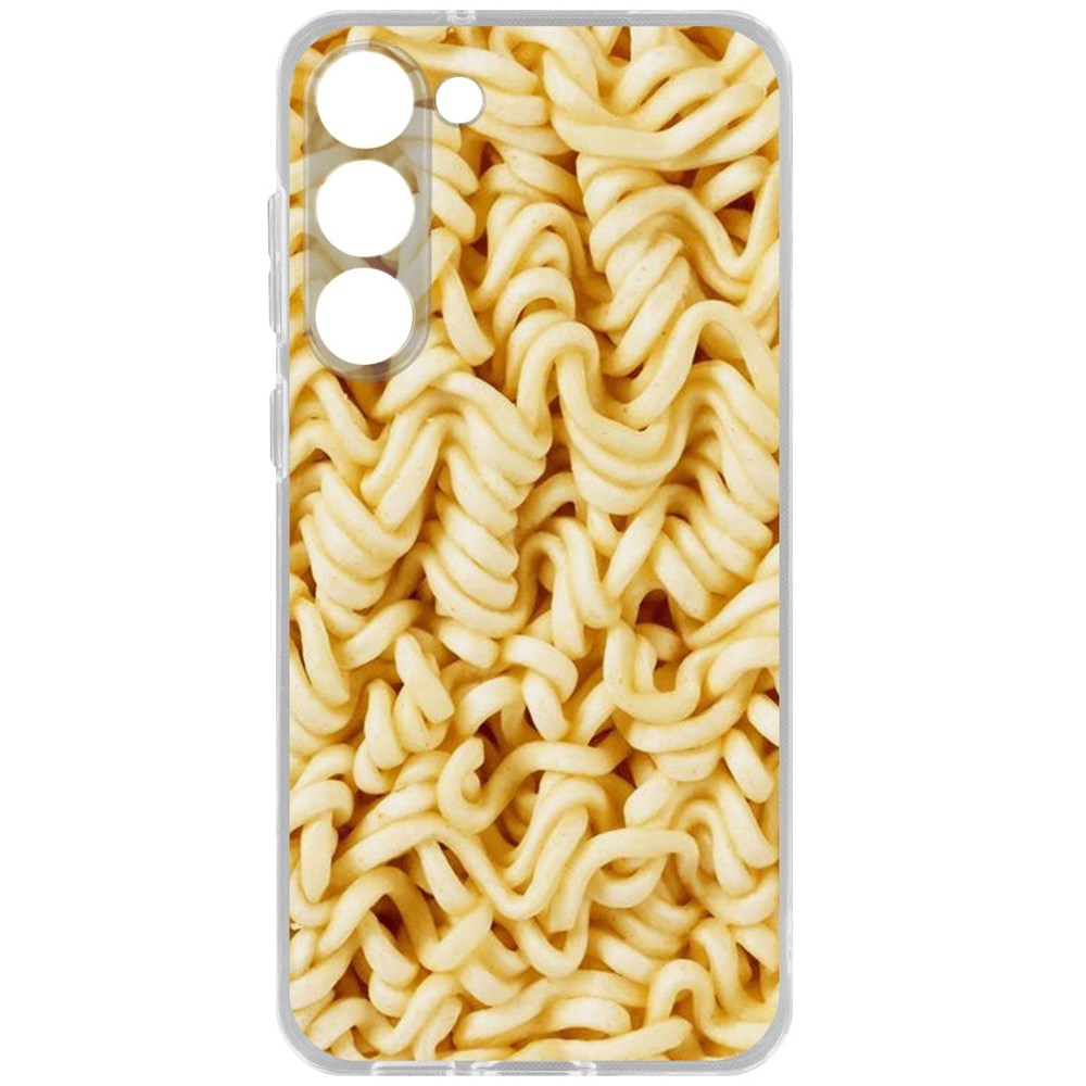 

Чехол-накладка Krutoff Clear Case Дошик для Samsung Galaxy S23+, Прозрачный