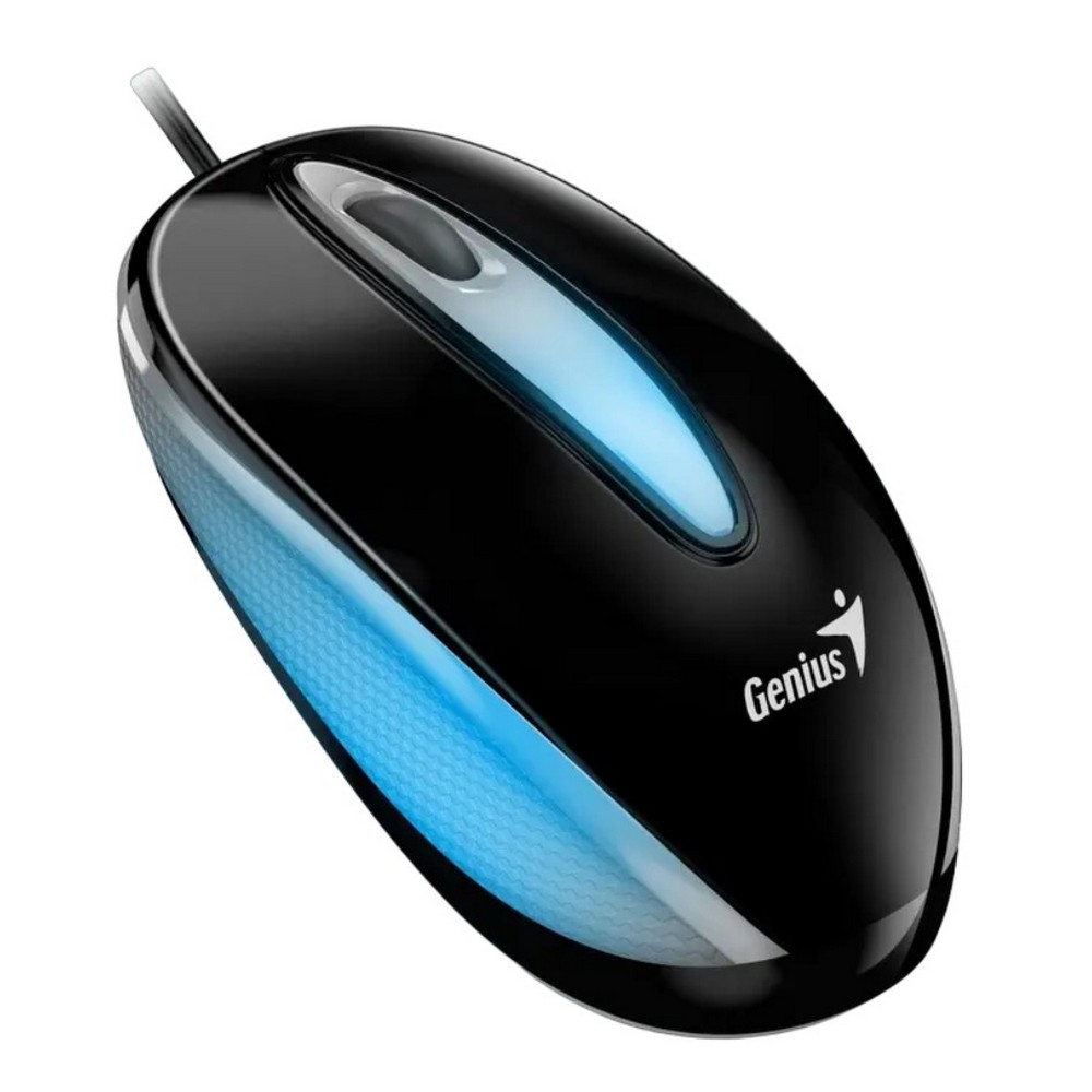 Проводная мышь Genius DX-Mini голубой, черный (31010025400)